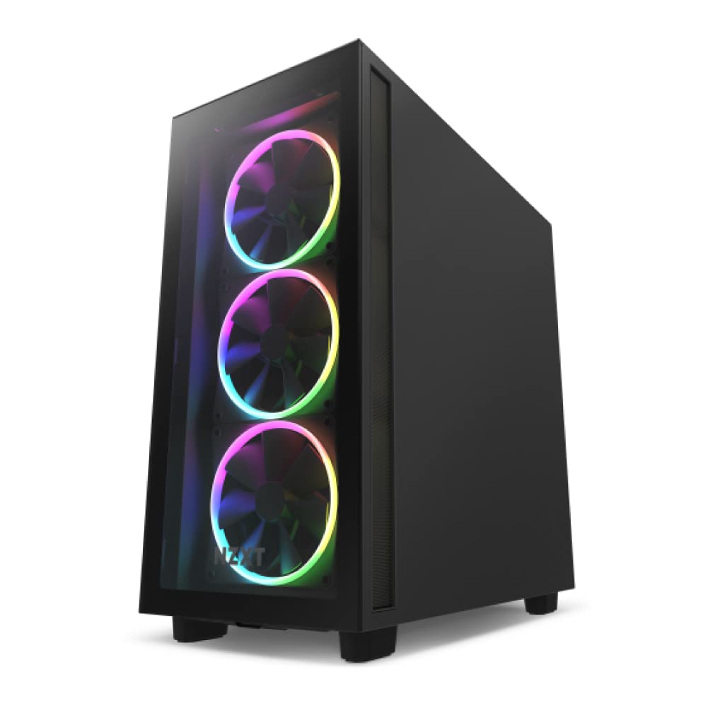 Amazon.co.jp: NZXT F120 RGBファン、ブラック、3個パック